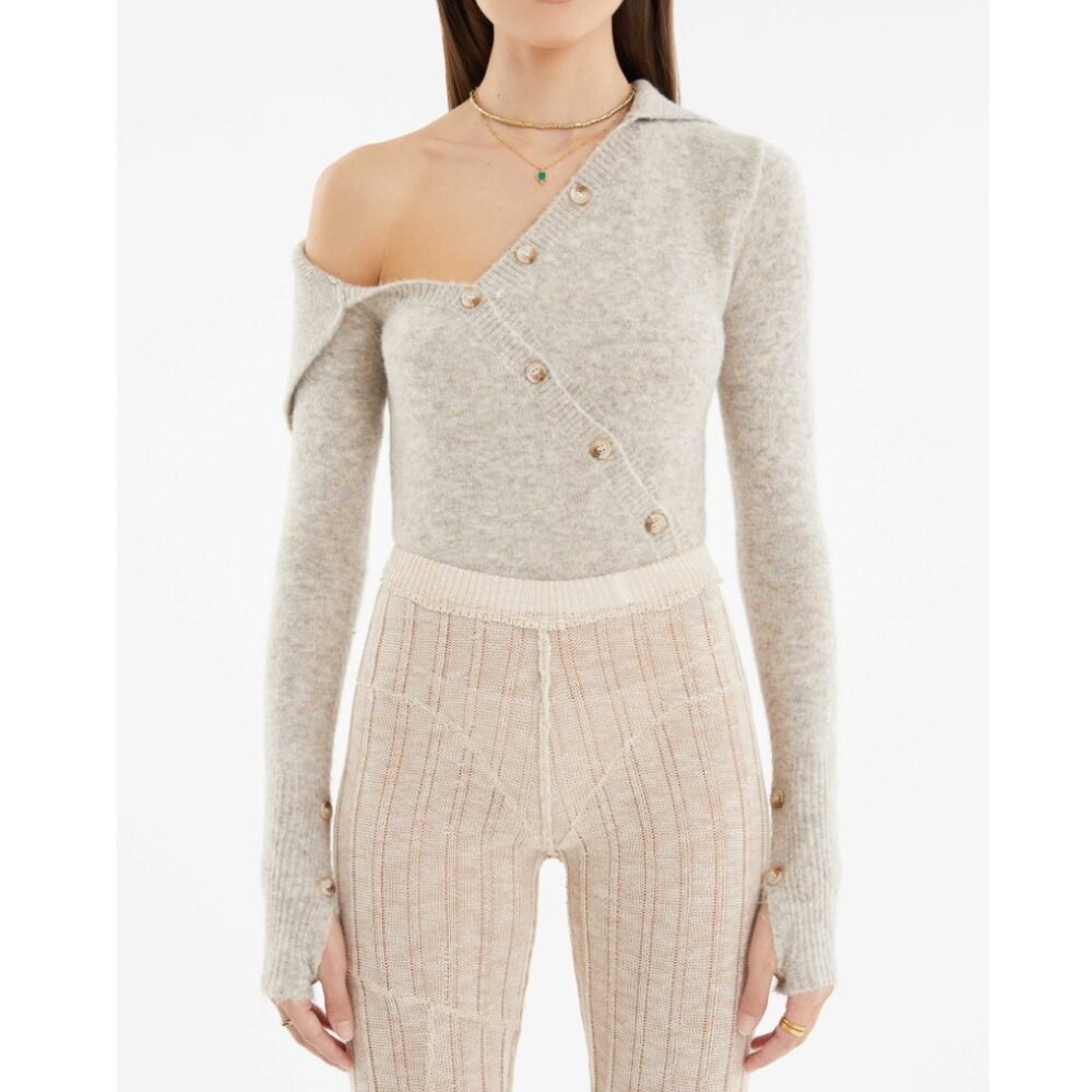 RUVE Shop EEVA Top Sweater | Size: S | Color: Sand